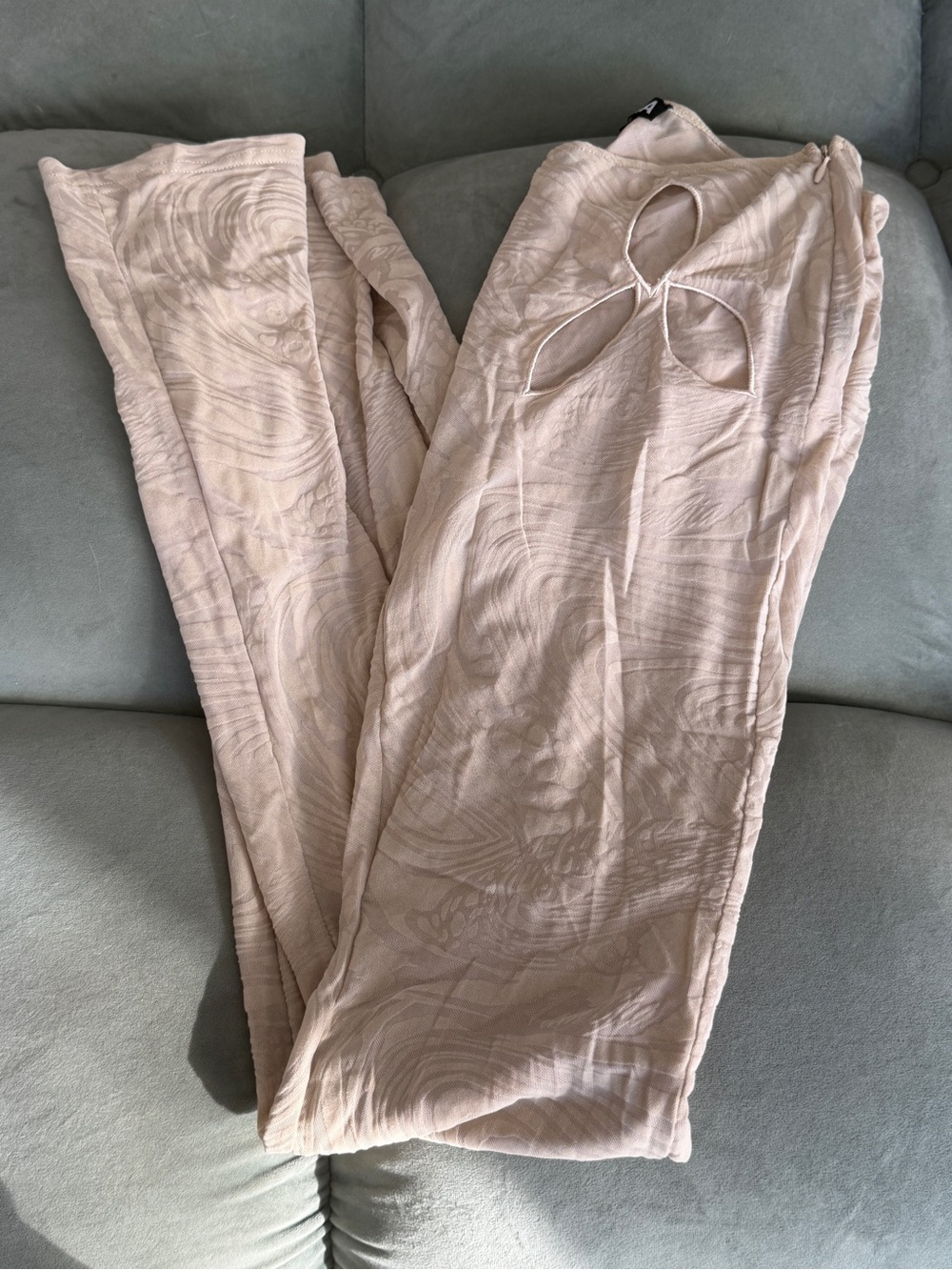 I.AM.GIA Beige/Tan Amina burnout set